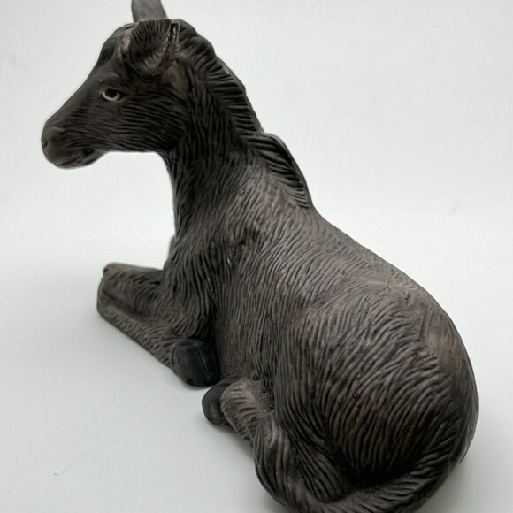 Kirkland Christmas Nativity Donkey Vintage Porcelain Replacement #75177 - Picture 6 of 7